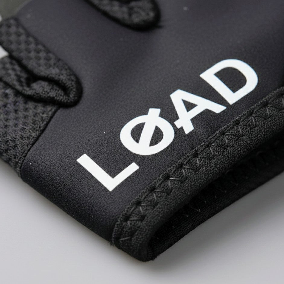 GRYP LØAD Unisex Lightweight Workout Gloves – Non-Slip Four-Finger Grip for Fitness, Weightlifting & Training
